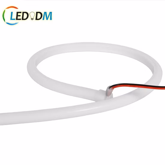 Vendas Diretas da fábrica IP67 Silicone à prova d'água caindo exterior cor laranja 12 24V 20V LED Strip Light para tiras de LED Light