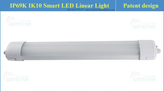 Luz de dossel LED de alta potência industrial de alta potência para posto de gasolina 50W 100W, LED Tri