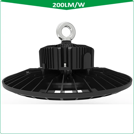 Power Swith CCT Mudança UFO LED High Bay Light 210lm/W 200W300W 400W 500W 600W alto